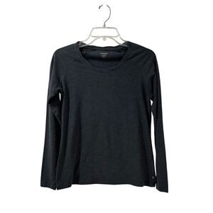 Toad & Co organic cotton blend women’s gray long sleeve top size Small #8-1941